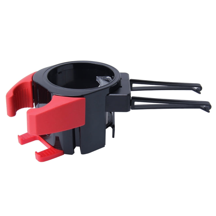 SHUNWEI SD-1027 Car Auto Multi-functional ABS Air Vent Drink Holder Bottle Cup Holder Phone Holder Mobile Mount, SD-1027(Red)