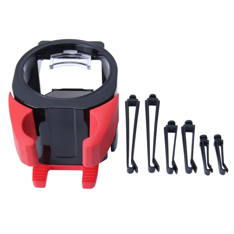 SHUNWEI SD-1027 Car Auto Multi-functional ABS Air Vent Drink Holder Bottle Cup Holder Phone Holder Mobile Mount, SD-1027(Red)