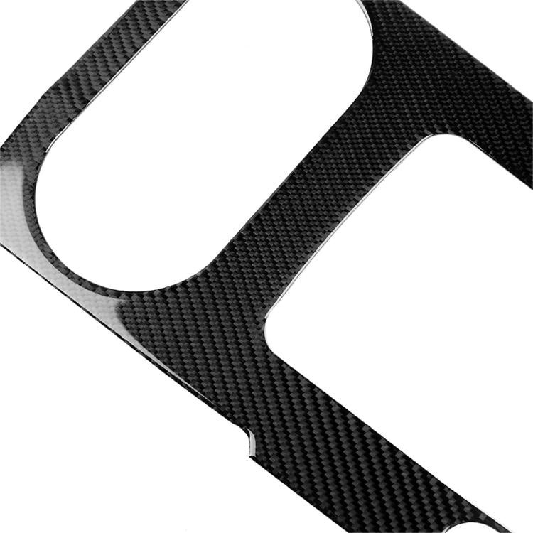 3 PCS Car Carbon Fiber Gear Panel Decorative Sticker for Audi A3, Left Driving, Gear Panel, Left Driving