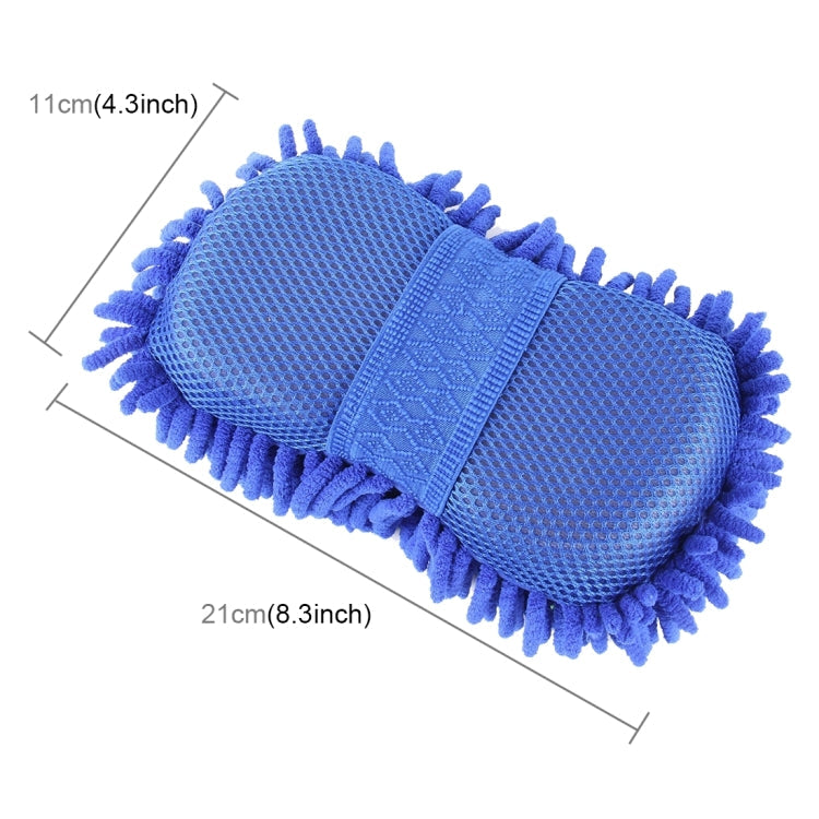 KANEED Ultrafine Fiber Chenille Anthozoan Car Washing Gloves Multi-functional Magic Car Brush (Random Color Delivery), Car Washing Gloves