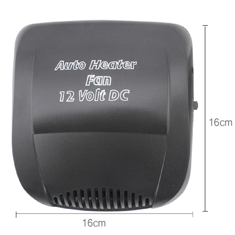 DC 12V Car Auto Vehicle Electronic Heater Fan, 12V
