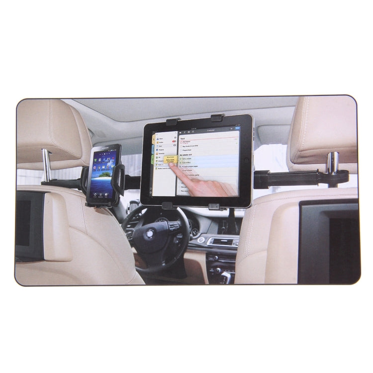 For iPhone, Galaxy, Huawei, Xiaomi, Sony, LG, HTC, Google and other Smartphones, iPad, Tablet, Phone, Car Back Seat Headrest Holder