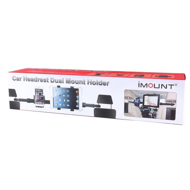 For iPhone, Galaxy, Huawei, Xiaomi, Sony, LG, HTC, Google and other Smartphones, iPad, Tablet, Phone, Car Back Seat Headrest Holder
