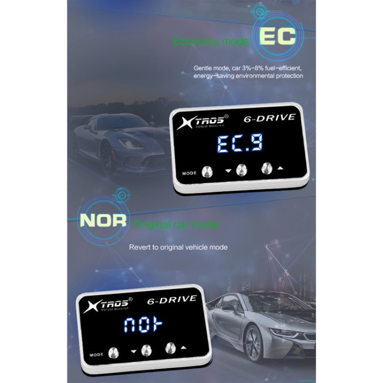 TROS TS-6Drive Potent Booster Electronic Throttle Controller for before 2014 Ford Everest, For before 2014 Ford Everest
