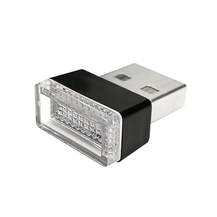 Universal PC Car USB LED Atmosphere Lights Emergency Lighting Decorative Lamp, Ice Blue, Blue Light, Pink Light, Green Light, Red Light, Yellow Light