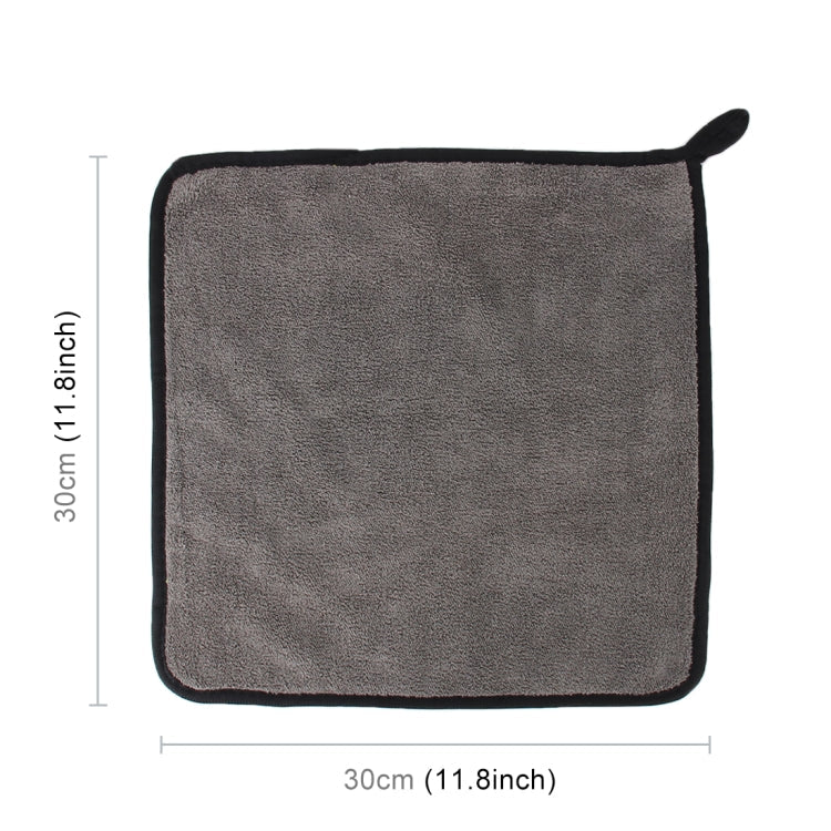 30 x 30cm Microfiber Absorbent Cleaning Drying Clean Cloth Washing Car Care Wash Towel, 30 x 30cm