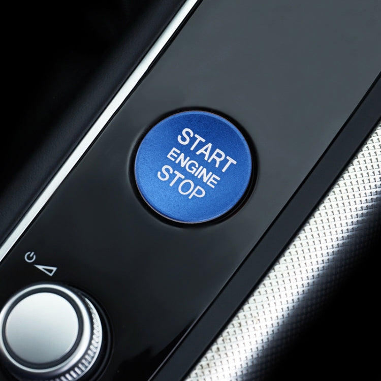 Car Engine Start Key Push Button Cover Trim Aluminum Alloy Sticker Decoration for Audi, For Audi