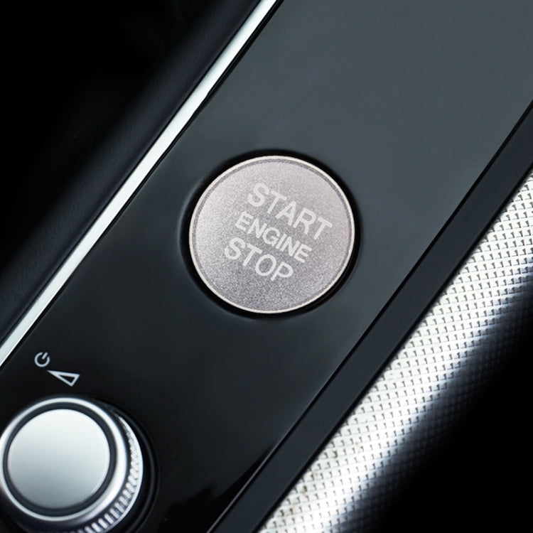 Car Engine Start Key Push Button Cover Trim Aluminum Alloy Sticker Decoration for Audi, For Audi