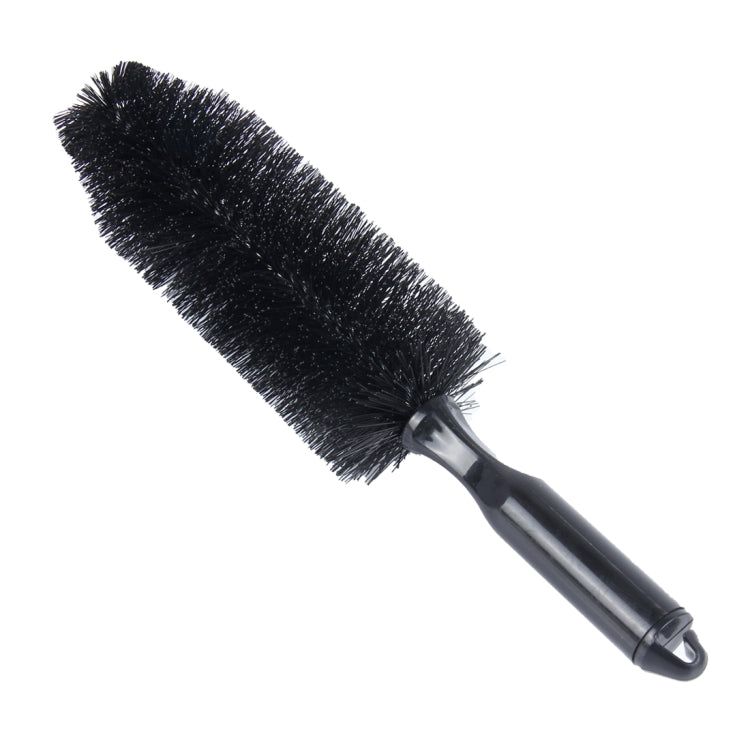 KANEED Portable Loop Style Auto Car Vehicle Motorcycle Wheel Tire Rim Hub Scrub Wash Brush Washing Cleaning Tool, Tire Rim Hub Brush