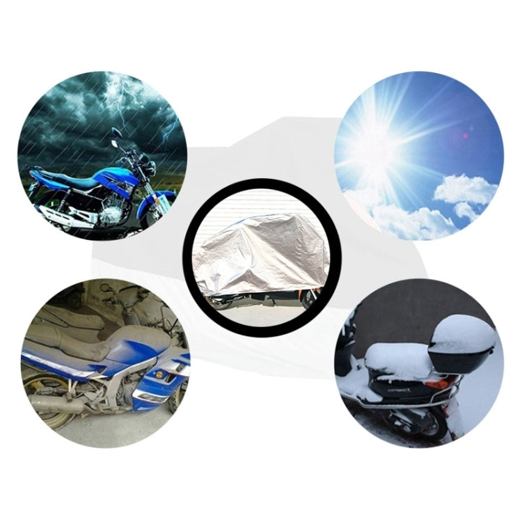 190T Polyester Taffeta All Season Waterproof Sun Motorcycle Mountain Bike Cover Dust & Anti-UV Outdoor Camouflage Bicycle Protector, Size: XL, Size: M, Size: L, Size: S, Size: XL
