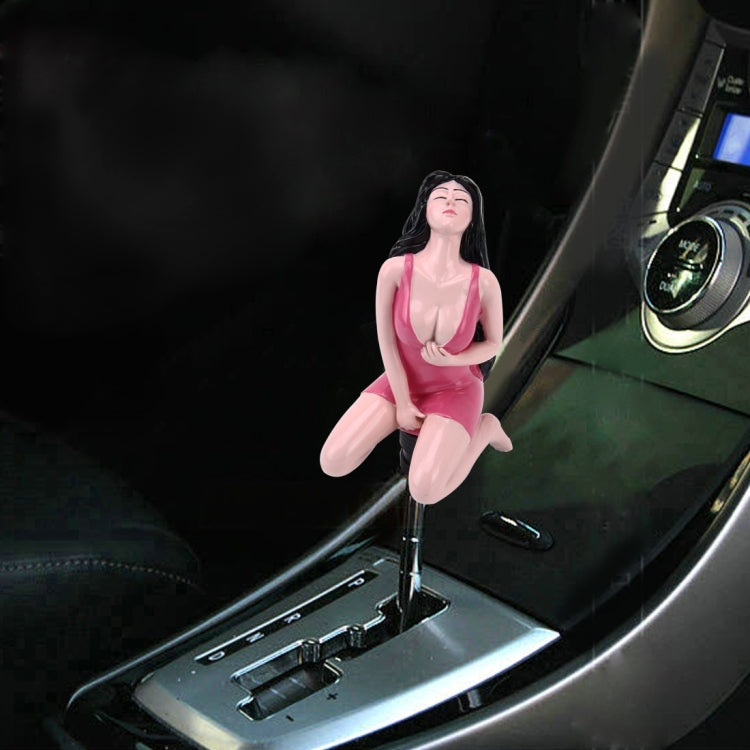 Universal Sexy Beauty Shape ABS Manual or Automatic Gear Shift Knob  with Three Rubber Covers Fit for All Car, Sexy Beauty Shape 4, Sexy Beauty Shape 1, Sexy Beauty Shape 3