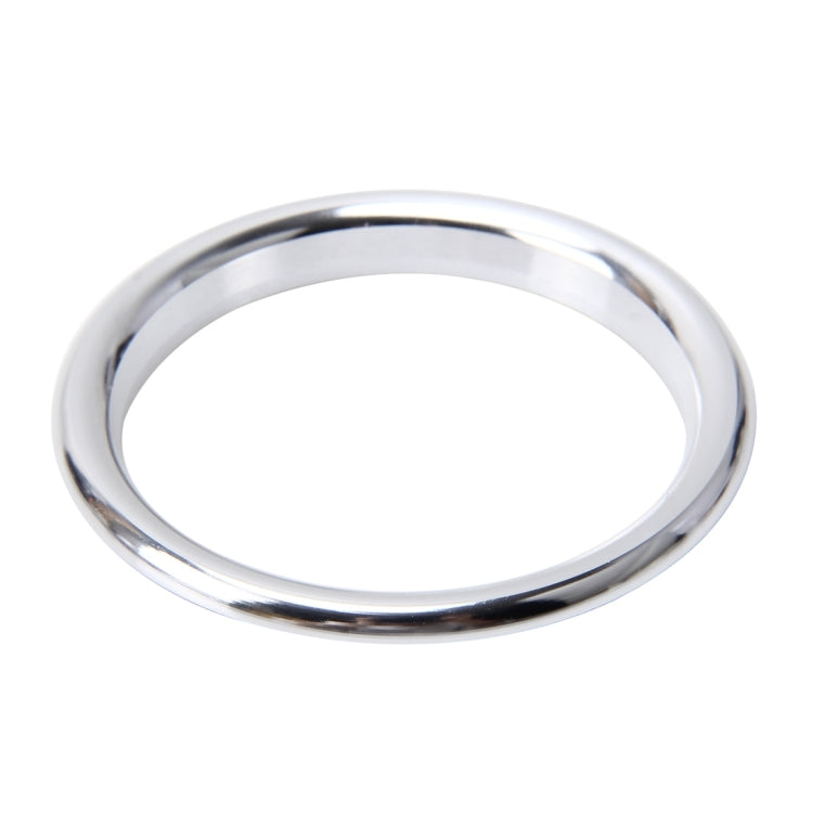 4 PCS Car Outlet Decorative Rings Aluminum Alloy Air Outlet Chrome Trim Ring Car Dashboard  Air Vents Cover Sticker Decoration for Audi A3, For Audi A3