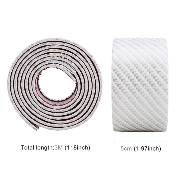 Universal Car Door Threshold Decoration Strip Decorative Sticker, Size : 5CM x 3M, Size : 5CM x 3M(White), Size : 5CM x 3M(Black), Size : 5CM x 3M(Blue), Size : 5CM x 3M(Red)