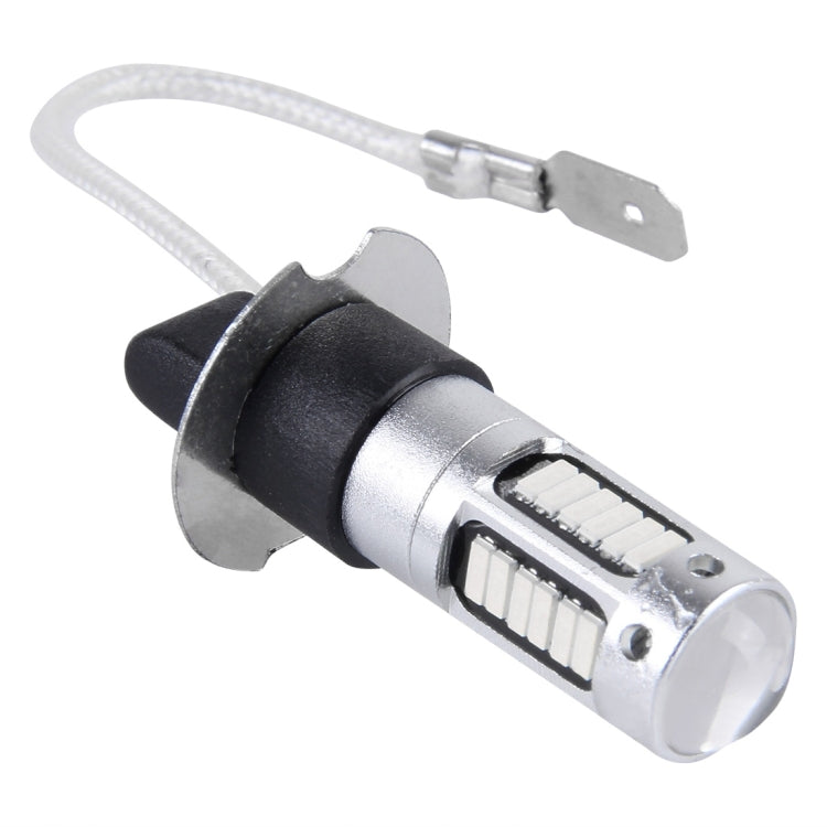 2 PCS H3 10W 30 SMD-4014 LEDs Car Fog Light, DC 12V, H3 (Blue Light), H3 (Orange Light), H3 (White Light)