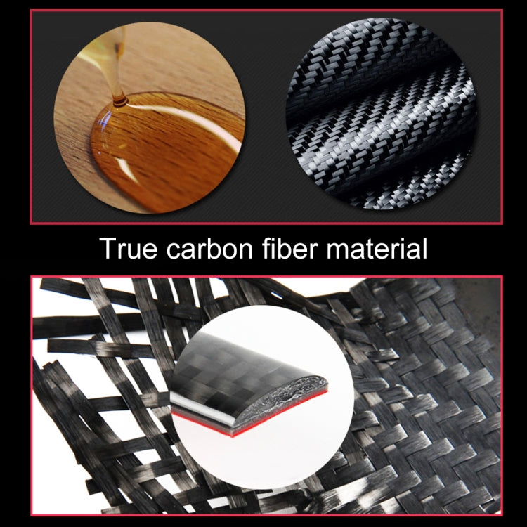 Car Carbon Fiber Navigation Outer Frame Decorative Sticker for Audi A4L / A5 / Q5 2009-2016, Navigation Outer Frame