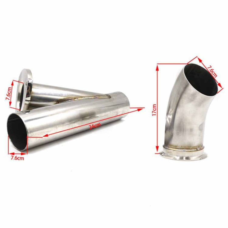CNSPEED Stainless Steel Car Remote Control Electric Exhaust Valve Pipe Set, Size: 2.25 inch, Size: 2.25 inch