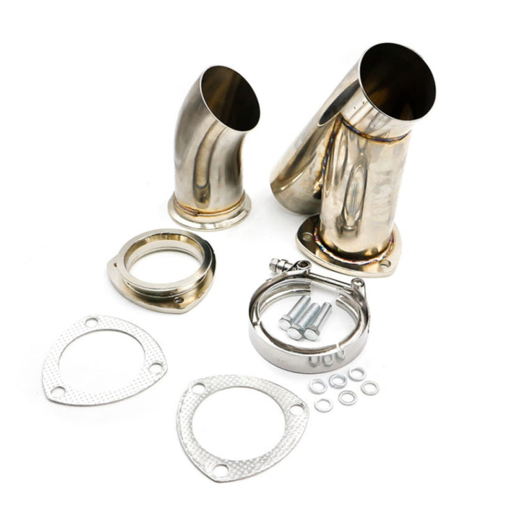 CNSPEED Stainless Steel Car Remote Control Electric Exhaust Valve Pipe Set, Size: 2.25 inch, Size: 2.25 inch