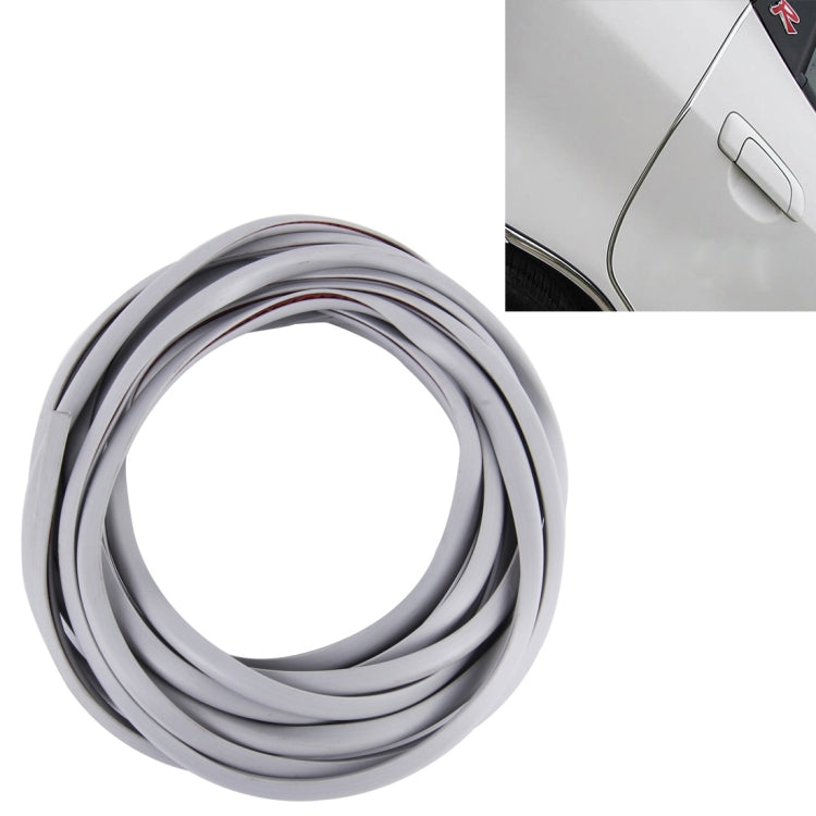 5m Car Decorative Strip PVC Chrome Decoration Strip Door Seal Window Seal, Blue, Red, Transparent, White, Black, Grey