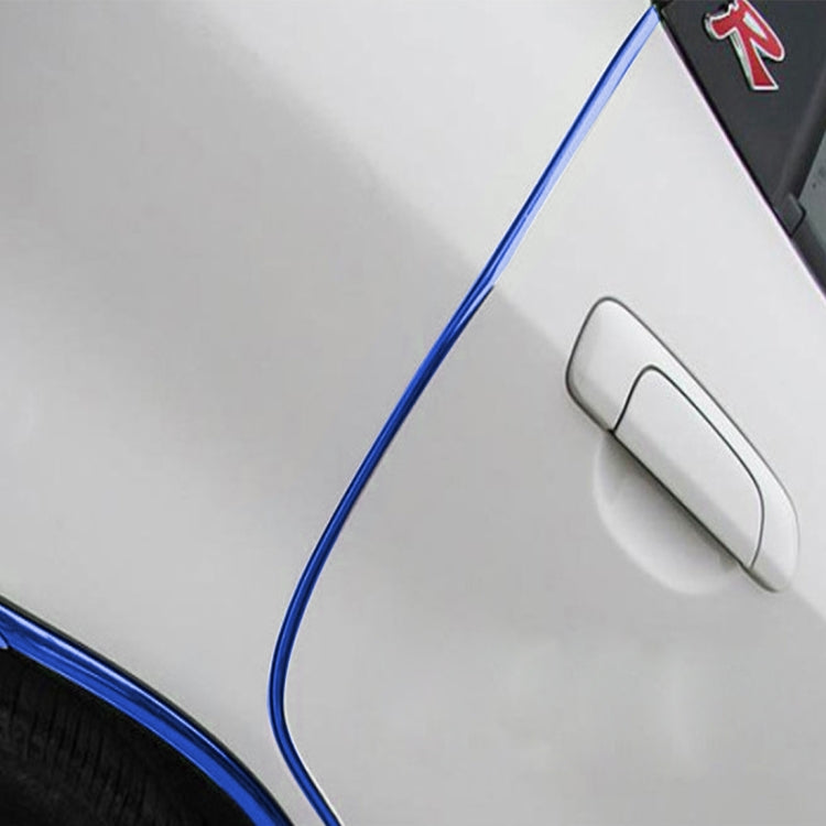 5m Car Decorative Strip PVC Chrome Decoration Strip Door Seal Window Seal, Blue, Red, Transparent, White, Black, Grey