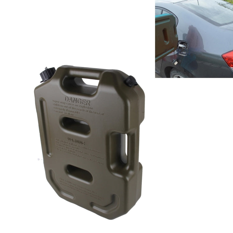 Gasoline Fuel Tanks Plastic 2.6 Gallon 10 Litres Auto Shut Off Fuel Cans Oil Container Emergency Backup