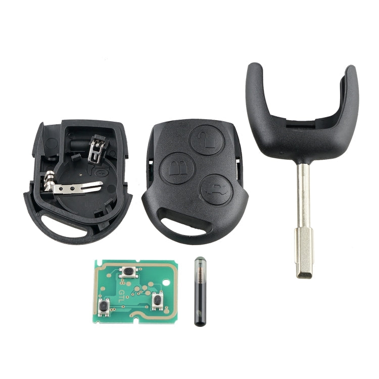 For Ford Mondeo Intelligent Remote Control Car Key with 60 Glass Chip & Battery, Frequency: 433MHz, For Ford Mondeo