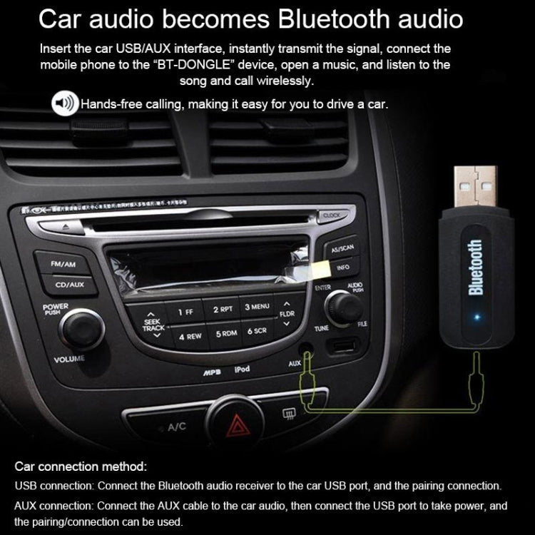 M1 Bluetooth Audio Transmitter Receiver Adapter Portable Audio Player, M1
