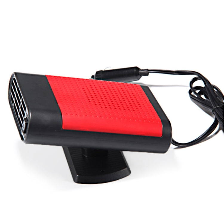 Car Heater Hot Cool Fan Windscreen Window Demister Defroster DC 24V, Ordinary Version, DC 24V, Ordinary Version (Red)