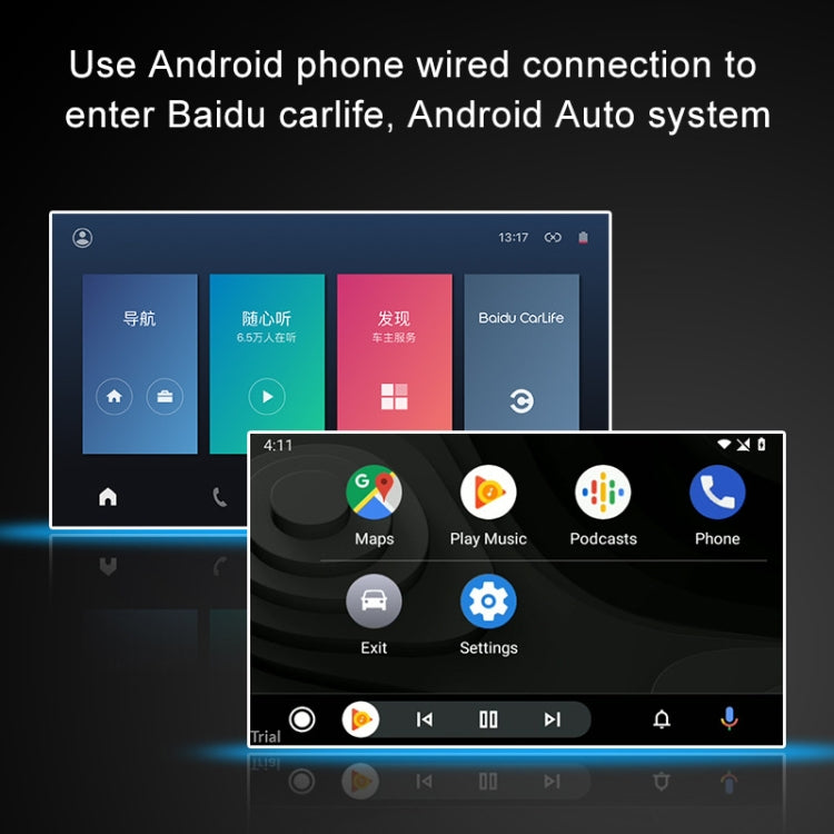 Car Navigation for Android / Apple Carplay Wireless Bluetooth Module Auto Smart Phone USB Carplay Adapter, CPC200-Autokit