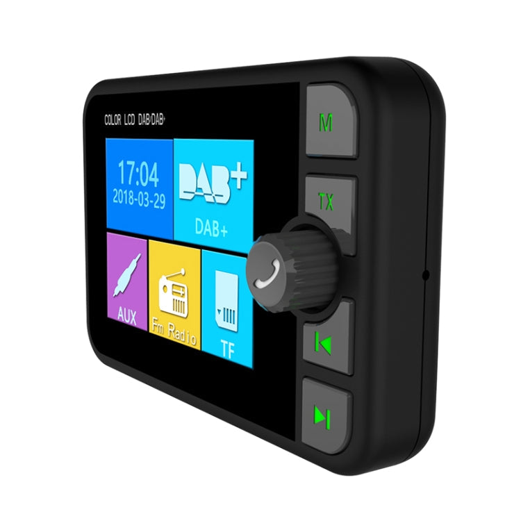 DAB-C6 Car DAB Digital Radio Receiver Bluetooth MP3 Player FM Transmitter, DAB-C6