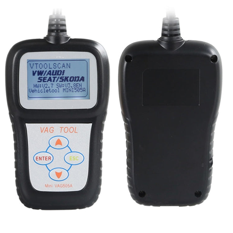 Vag505A Car Mini Code Reader VAG professional Fault Detector Diagnostic Tool, Vag505A