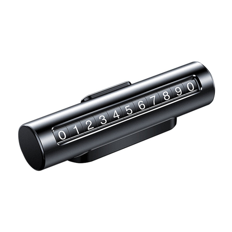 Car Metal Roller Creative Temporary Parking Card Parking Number Card, Metal Roller(Black), Metal Roller(Red), Metal Roller(Silver), Metal Roller (Silver Grey)