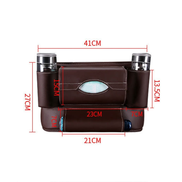 Car Front Seat Hanging Bag Paper Towel / Water Cup Storage Bag, Paper Towel / Water Cup (Black), Paper Towel / Water Cup, Paper Towel / Water Cup (Beige), Paper Towel / Water Cup (Red), Paper Towel / Water Cup (Wine Red), Paper Towel / Water Cup (Brown)