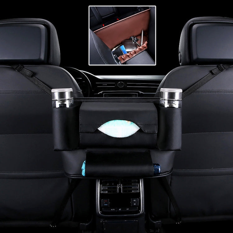 Car Front Seat Hanging Bag Paper Towel / Water Cup Storage Bag, Paper Towel / Water Cup (Black), Paper Towel / Water Cup, Paper Towel / Water Cup (Beige), Paper Towel / Water Cup (Red), Paper Towel / Water Cup (Wine Red), Paper Towel / Water Cup (Brown)