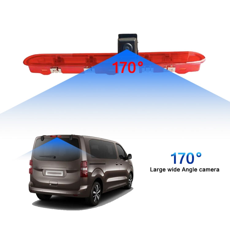 PZ471 Car Waterproof 170 Degree Brake Light View Camera for Citroen / Peugeot / Toyota, PZ471