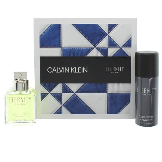 Calvin Klein Eternity Gift Set 100ml EDT + 150ml Deodorant Spray