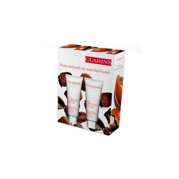 Clarins Hand and Nail Treatment Gift Set 2 x 100ml