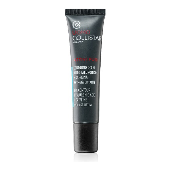 Collistar Man Attivi Puri Eye Contour Hyaluronic Acid + Caffeine Eye Cream 15ml