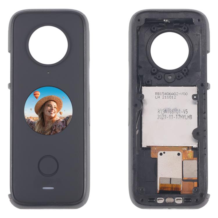 For Insta360 ONE X2 Original Disassembled Middle Frame with LCD Screen, For Insta360 One X2