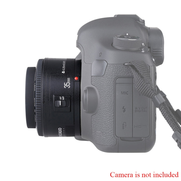 YONGNUO YN35MM F2N 1:2 AF/MF Wide-Angle Fixed/Prime Auto Focus Lens for Nikon DSLR Cameras, YN35mm F2N