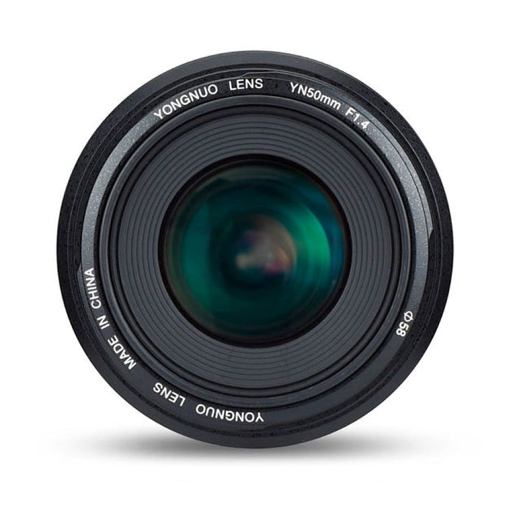 YONGNUO YN50MM F1.4C F1.4 Lens Large Aperture Auto Focus Lens for Canon, YN50mm F1.4C
