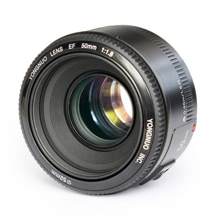 YONGNUO YN50MM F1.8C Auto Focus Lens for Canon EF Mount New Lens, YN50mm F1.8C