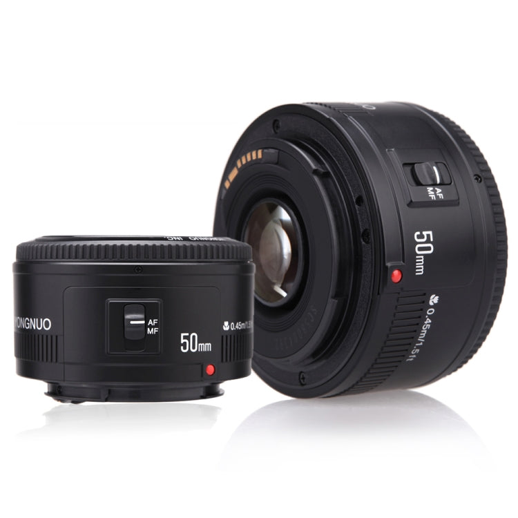 YONGNUO YN50MM F1.8C II F1.8 Auto Focus Lens for Canon EF Mount New Lens, YN50mm F1.8C II