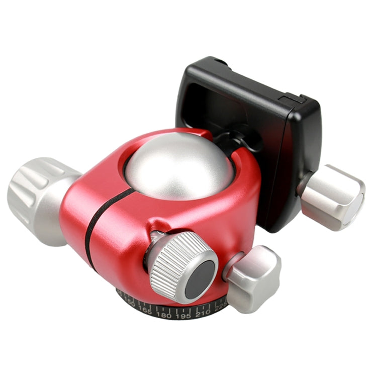 FITTEST X4 Low Center of Gravity High Locking Force Panoramic Ball Head with Quick Release Plate for DSLR & Digital Cameras, Load Max 10kg, YT040 X4