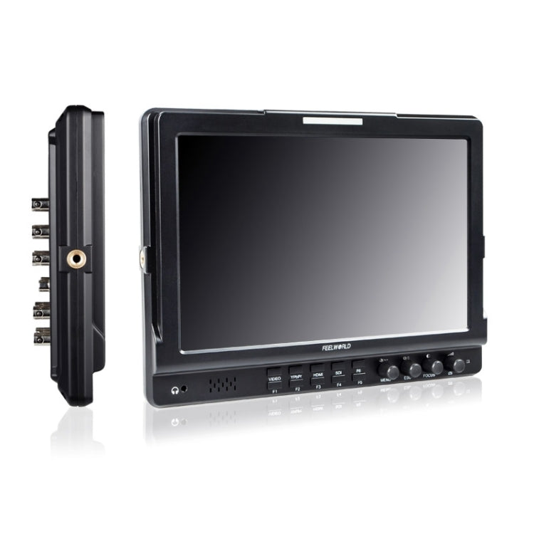 FEELWORLD FW1018SPV1 1920x1200 10.1 inch IPS Screen HD Color LCD Director Camera Field Monitor, FW1018SPV1