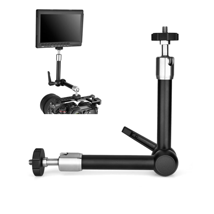 YELANGU 11 inch Adjustable Friction Articulating Magic Arm, 11 inch