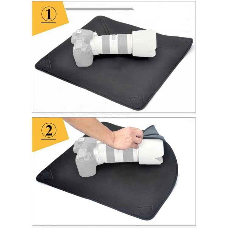 Shockproof Neoprene Bag Magic Wrap Blanket for Canon / Nikon / Sony Camera Lens, Size: 55 x 55cm, 55 x 55cm