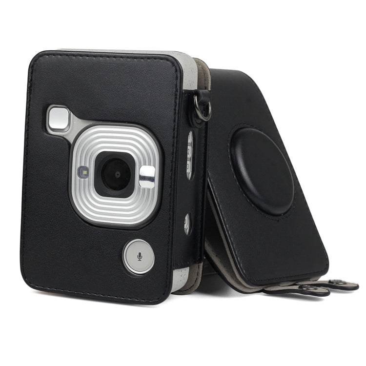 Full Body Camera Retro PU Leather Case Bag with Strap for FUJIFILM instax mini Liplay, For FUJIFILM instax mini Liplay