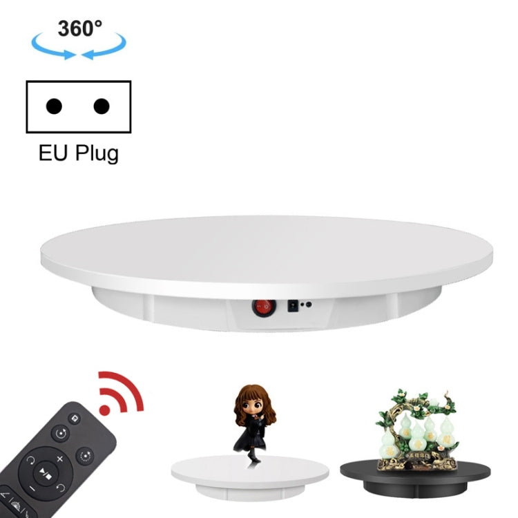 60cm Electric Rotating Display Stand Props Turntable, Load: 100kg, Plug-in Power, EU Plug, 60cm, EU Plug