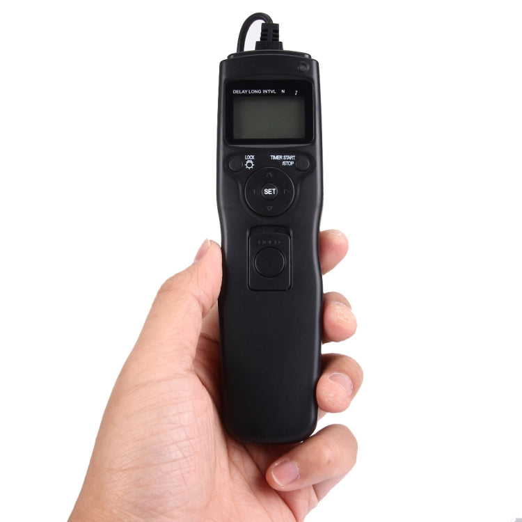 RST-7002 LCD Screen Time Lapse Intervalometer Shutter Release Digital Timer Remote Controller with C8 Cable for CANON 1D/1DS/50D/40D/30D/20D/10D/5D/7D Camera, RST-7002