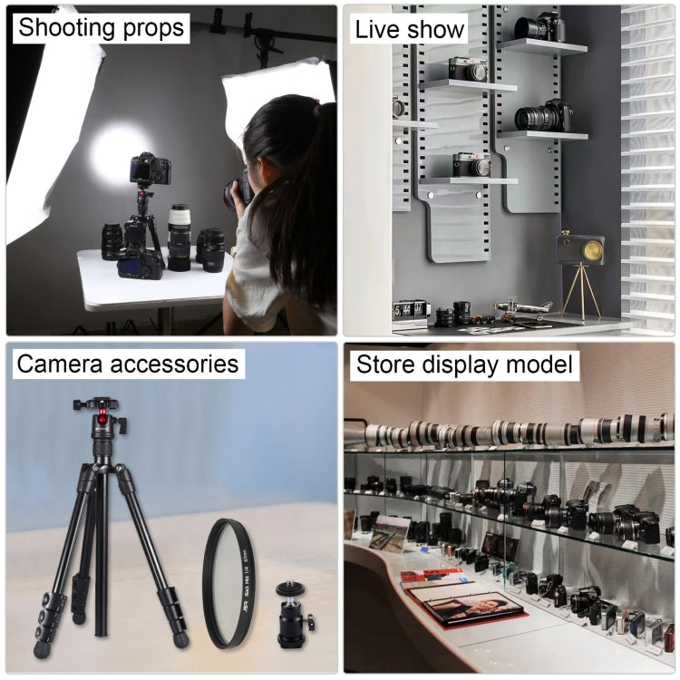 For Canon EOS 5DSR Non-Working Fake Dummy DSLR Camera Model Photo Studio Props with Strap (Black), For Canon EOS 5DSR